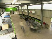 Parc à conteneurs intérieur